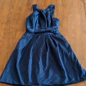 Beautiful Navy Bridesmaids Dress